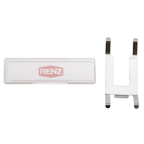 Renz Namensschild 64x19mm mit Feder