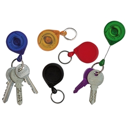 KEY-BAK Schlüsselrolle Schlüsselanhänger KB0001.B KB Mini-Bak, Blau