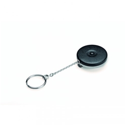 KEY-BAK KB5 Schlüsselrolle Schlüsselanhänger KB0005.S Schwarz mit Gürtelclip