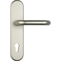 ABUS Langschild-Wechselgarnitur HLZS814 mit Kernziehschutz Neusilber F2
