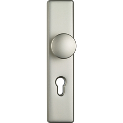 ABUS Langschild-Wechselgarnitur KLS114 Neusilber F2