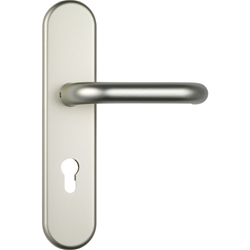 ABUS Langschild-Wechselgarnitur mit Kernziehschutz KLZS714 Neusilber F2