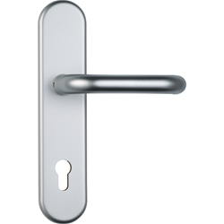 ABUS Langschild-Wechselgarnitur mit Kernziehschutz KLZS714 Neusilber F2
