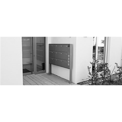 Renz Namensschildabdeckung 62x16mm farblos Briefkasten Klingelschild
