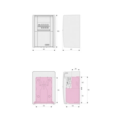 ABUS 08492 Schlüsselbox KeyGarage 787 BIG