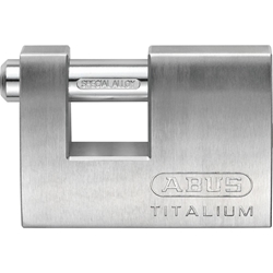 ABUS Vorhangschloss Monobloc Titalium 82TI/70 verschiedenschließend