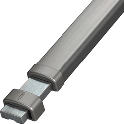 ABUS Panzerriegel mit Doppelzylinder PR2700 silber