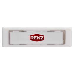 Renz Kombitaster LIRA 75x22 busfähig verkehrsweiß
