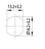 BURG-WÄCHTER Universalzylinder Hebelzylinder ZS 77 für 1-10 mm Materialstärke