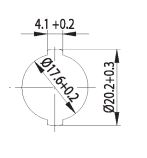 BURG-WÄCHTER Universalzylinder Hebelzylinder ZS 81 SB für 1-2mm Materialstärke