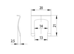 BURG-WÄCHTER Universalzylinder Hebelzylinder ZS 81 SB für 1-2mm Materialstärke