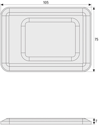 ABUS Gitterrostsicherung Kellersicherung GS40 für Kellerschächte