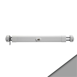 IKON Panzerriegel / Protectorriegel DRS 8444 mit Sperrbügel - Silbergrau